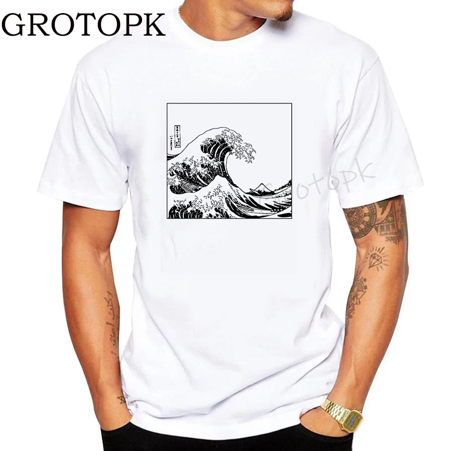 Copy of The Great Wave of Kanagawa Print Men's T-Shirts Funny Short Sleeve Tshirts Summer Hip Hop Cotton Tops Tees Streetwear
Copy of The Great Wave of Kanagawa Print Men's T-Shirts Funny Short Sleeve Tshirts Summer Hip Hop Cotton Tops Tees Streetwear