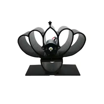 Mini Designed 5 Blades Heat Powered Stove Fan For Wood Log Burner Home Efficient Heat Distribution Fuel Saving Fireplace Fan
Mini Designed 5 Blades Heat Powered Stove Fan For Wood Log Burner Home Efficient Heat Distribution Fuel Saving Fireplace Fan