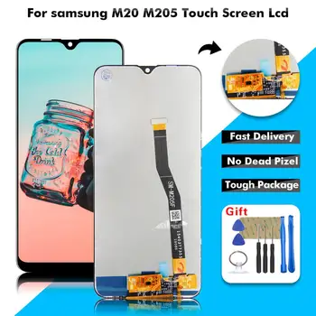 For Samsung Galaxy M20 M205F M205 LCD Display Touch Screen Digitizer Glass Assembly + Tools
For Samsung Galaxy M20 M205F M205 LCD Display Touch Screen Digitizer Glass Assembly + Tools