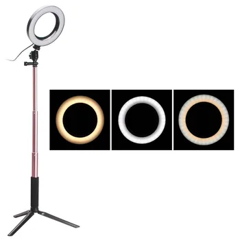 Lighting Dimmable With Tripod LED Studio Makeup Live Selfie Ring Fill Light Video Lamp Kit With Stand Tripods Selfie Sticks
Lighting Dimmable With Tripod LED Studio Makeup Live Selfie Ring Fill Light Video Lamp Kit With Stand Tripods Selfie Sticks