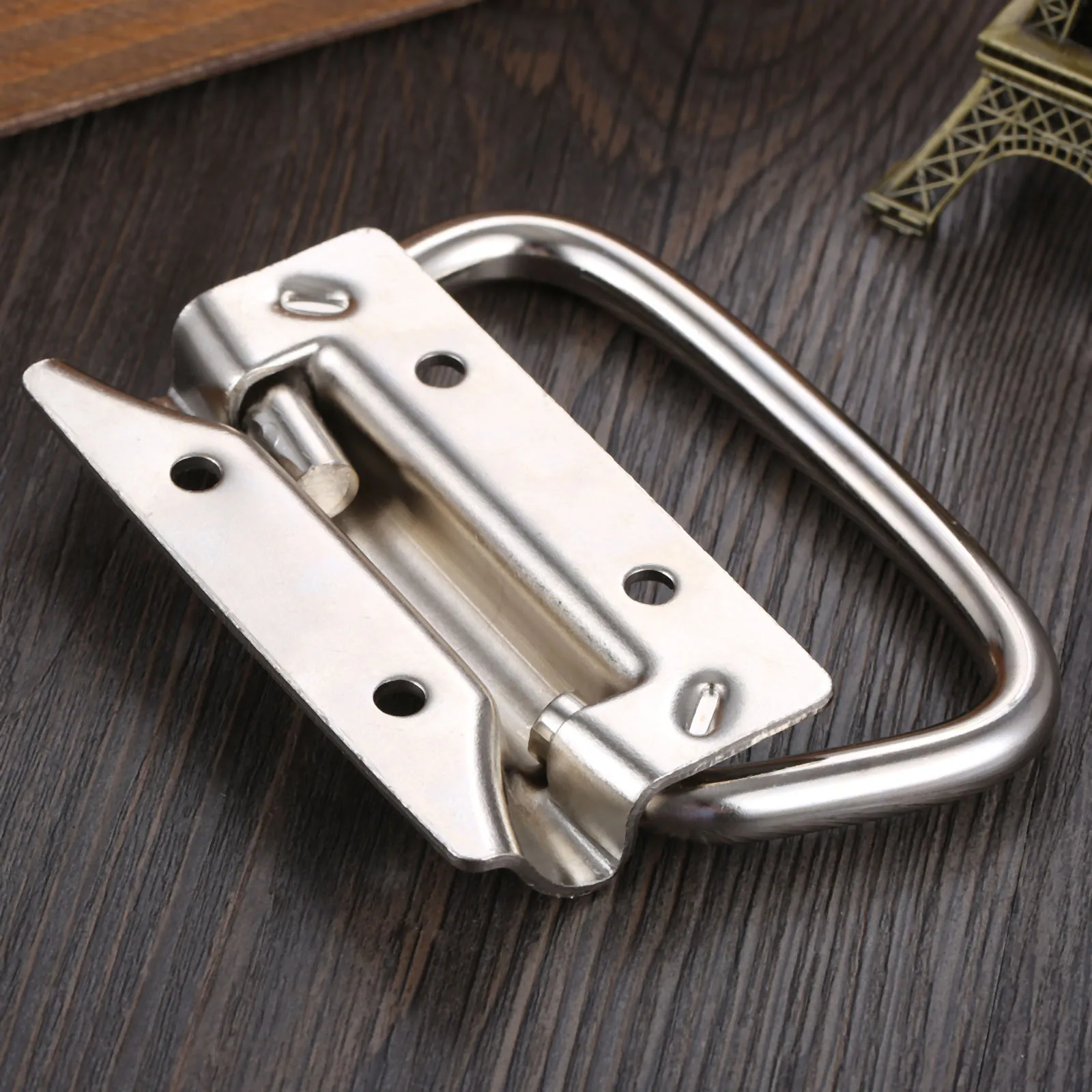 Cabinet Pull Thick Metal Pull Ring Handle Loaded Trunk Drawer Toolbox Cabinet Chest Lifting Puller Handle 86*76*100mm
Cabinet Pull Thick Metal Pull Ring Handle Loaded Trunk Drawer Toolbox Cabinet Chest Lifting Puller Handle 86*76*100mm