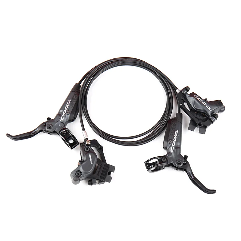 SRAM CODE R 4-Pistons MTB Bicycle Hydraulic Disc Brake Diffusion Diffusion Grey Front & Rear 950/1800mm