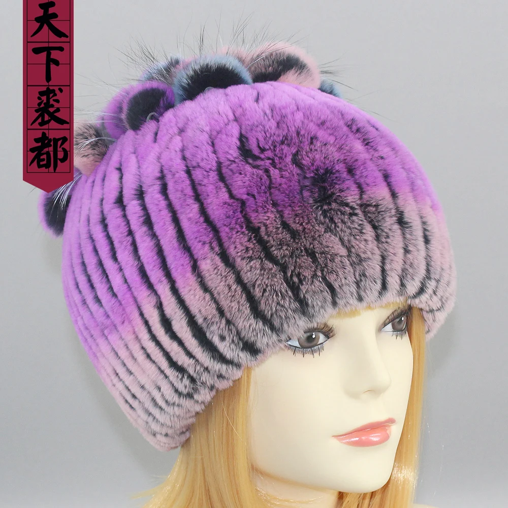 Elastic Knit Real Rex Rabbit Fur Hats Winter Women Warm Natural Rex Rabbit Fur Caps Lady 100%Genuine Fur Hats
Elastic Knit Real Rex Rabbit Fur Hats Winter Women Warm Natural Rex Rabbit Fur Caps Lady 100%Genuine Fur Hats