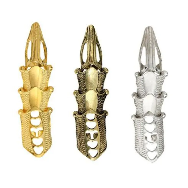 WKOUD Fashion Metal Retro Goth Punk Style Exaggerated Long Joint Nail Tail Ring for Men and Women
WKOUD Fashion Metal Retro Goth Punk Style Exaggerated Long Joint Nail Tail Ring for Men and Women