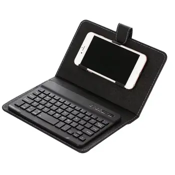 Wireless Bluetooth Keyboard PU Storage Case Mobile Phone Universal Protective Casing Keypad Cellphone 2-in-1 Storage Case
Wireless Bluetooth Keyboard PU Storage Case Mobile Phone Universal Protective Casing Keypad Cellphone 2-in-1 Storage Case