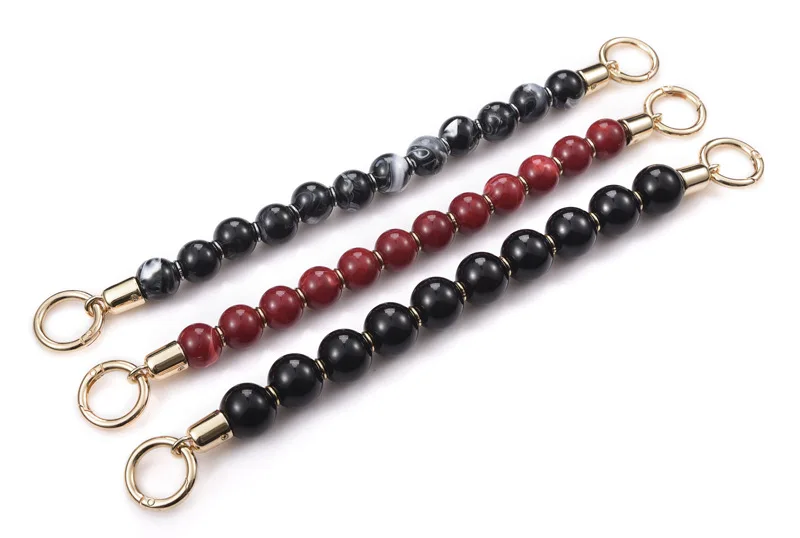 New Women Gemstone Bead Short Hand Strap Resin Acrylic Shoulder Strap Bag Parts Accessories Wristlet Strap Replacement Strap
New Women Gemstone Bead Short Hand Strap Resin Acrylic Shoulder Strap Bag Parts Accessories Wristlet Strap Replacement Strap