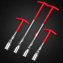 Car Spark Plug T-Wrench Removal Tool Flexible Spanner Socket Wrench Torsion Remover Installer Auto Repair Tool 16mm 0.6/Inch
Car Spark Plug T-Wrench Removal Tool Flexible Spanner Socket Wrench Torsion Remover Installer Auto Repair Tool 16mm 0.6/Inch
