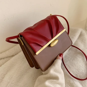 Contrast color Leather Crossbody Bags For Women 2019 Travel Handbag Fashion Simple Shoulder Messenger Bag Ladies Cross Body Bag
Contrast color Leather Crossbody Bags For Women 2019 Travel Handbag Fashion Simple Shoulder Messenger Bag Ladies Cross Body Bag