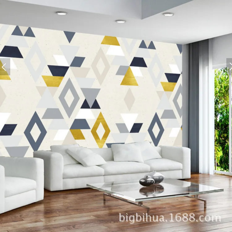 Northern European-Style Retro Nostalgic Abstract Geometry Triangular Mural 3D TV Background Wallpaper Wall Cloth Waterproof
Northern European-Style Retro Nostalgic Abstract Geometry Triangular Mural 3D TV Background Wallpaper Wall Cloth Waterproof