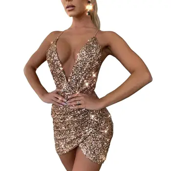 Sexy Dresses Party Night Club Robe Vestidos Mujer Celebrity Mini V Neck Bag Hip Open Back Irregular Sequin Bandage Dress
Sexy Dresses Party Night Club Robe Vestidos Mujer Celebrity Mini V Neck Bag Hip Open Back Irregular Sequin Bandage Dress