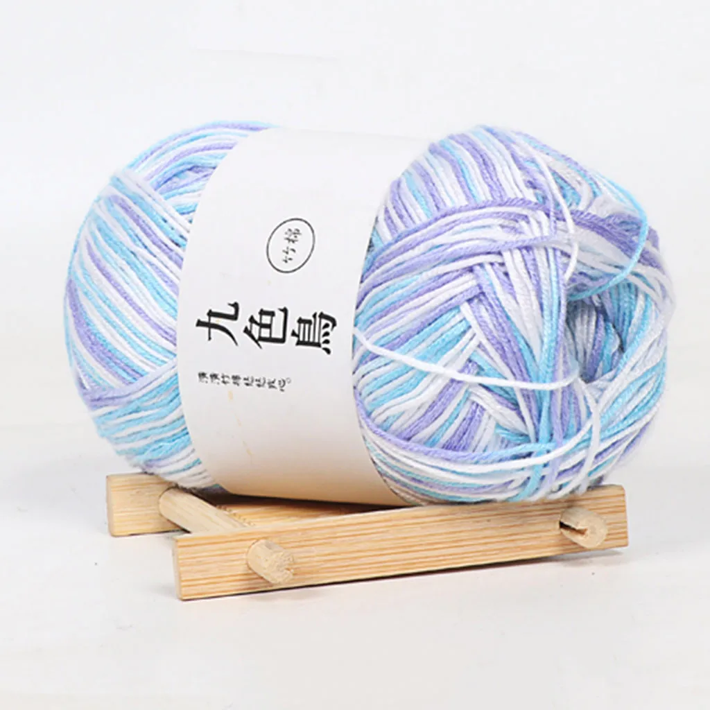 Bamboo Charcoal Cotton Baby Line Fine Wool Crochet Diy Children Cotton Yarn Comfortable Wool Blended Yarn Apparel Sewing Yarn
Bamboo Charcoal Cotton Baby Line Fine Wool Crochet Diy Children Cotton Yarn Comfortable Wool Blended Yarn Apparel Sewing Yarn