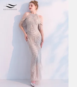 Solovedress Tasse Sleeveless Beads and Crysatls Prom Dress Evening Party Dress Mermaid Formal Gown vestidos elegantes SL-S002
Solovedress Tasse Sleeveless Beads and Crysatls Prom Dress Evening Party Dress Mermaid Formal Gown vestidos elegantes SL-S002