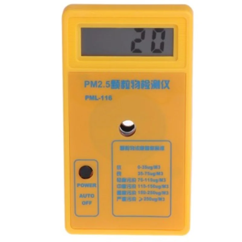 PM2.5 Detector Pm2.5 Air Quality Monitor Pm2.5 Tester Haze Tester Dust Tester Sensitive Sensor Accurate Reliable Rapid Reaction
PM2.5 Detector Pm2.5 Air Quality Monitor Pm2.5 Tester Haze Tester Dust Tester Sensitive Sensor Accurate Reliable Rapid Reaction