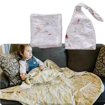 Burrito Blanket Child Flour Tortilla Swaddle Blanket Sleeping Swaddle Wrap Hat Set Creative Home Accessories Sleeping Swaddle
Burrito Blanket Child Flour Tortilla Swaddle Blanket Sleeping Swaddle Wrap Hat Set Creative Home Accessories Sleeping Swaddle