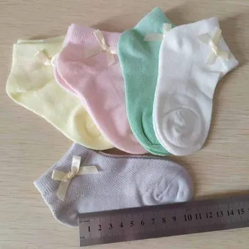 5 pairs pack girls kids bow candy color child socks 1-3 year
5 pairs pack girls kids bow candy color child socks 1-3 year