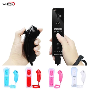 Wireless Wii Controller Left and Right Gamepad Joystick Built-in Motion Plus For Nintend Wii Somatosensory Game Machine
Wireless Wii Controller Left and Right Gamepad Joystick Built-in Motion Plus For Nintend Wii Somatosensory Game Machine