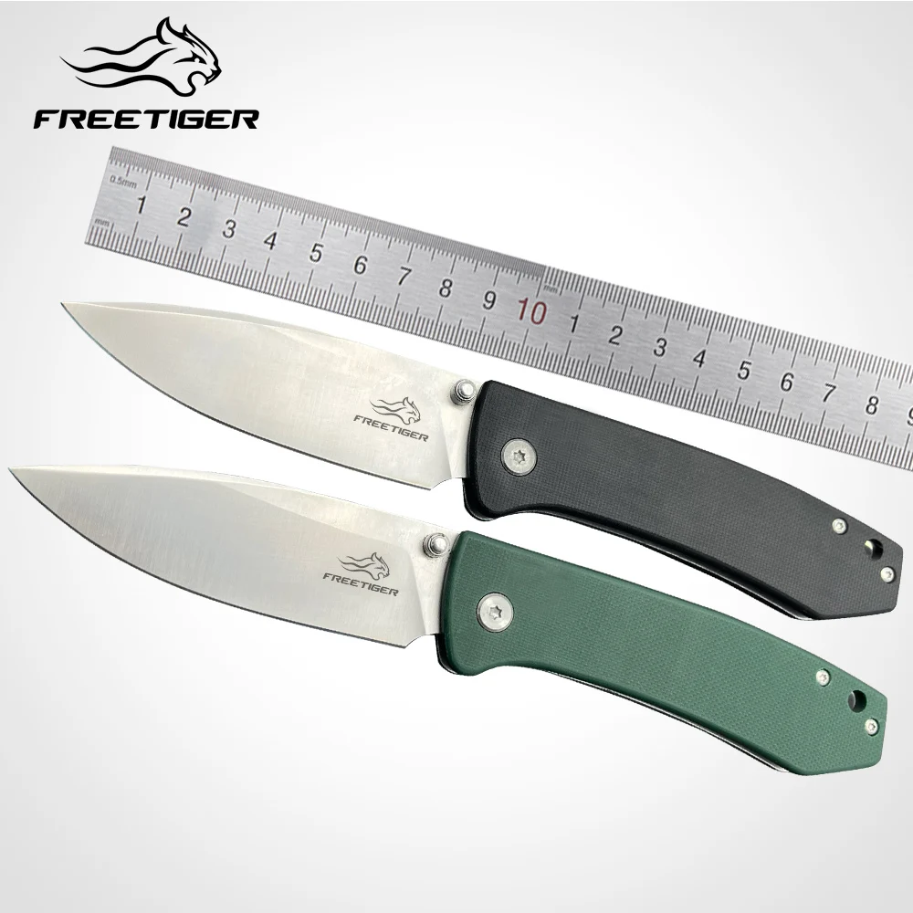 FREETIGER FT2103 Folding Knife D2 Blade G10 Handle EDC Tool Camping Survival Hunting Fishing Pocket Outdoor | Инструменты