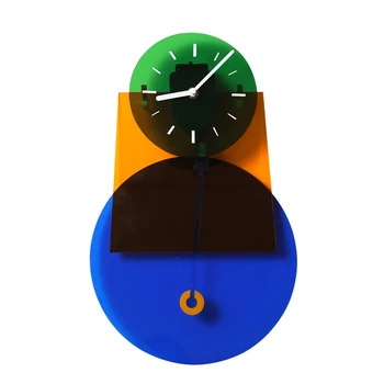 Modern Art Wall Clock Mechanism Colorful Creative Geometry Acrylic Wall Clock Silent Unique Zegar Na Sciane Home Decor DE50WC
Modern Art Wall Clock Mechanism Colorful Creative Geometry Acrylic Wall Clock Silent Unique Zegar Na Sciane Home Decor DE50WC