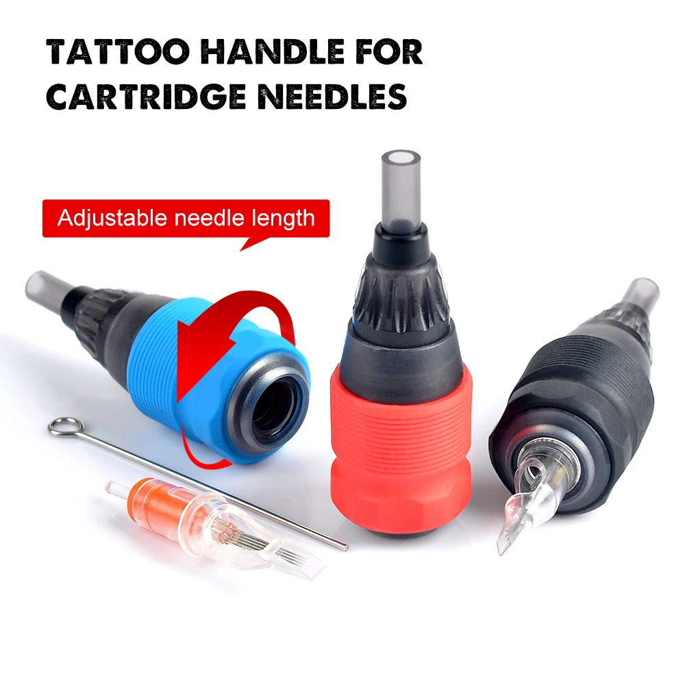 5PCS Adjustable SPARK Cartridge Tattoo Grip For Needle Cartridges Tattoo Machine Supplies Handle Grips Cartridge Tattoo Needles
5PCS Adjustable SPARK Cartridge Tattoo Grip For Needle Cartridges Tattoo Machine Supplies Handle Grips Cartridge Tattoo Needles
