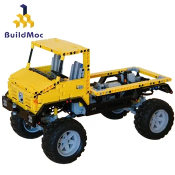 Buildmoc City 4WD Off Road Vehicle Model RC/non-RC Building Block Technic SUV Racing Car Truck Bricks Toys for Boys 
Buildmoc City 4WD Off Road Vehicle Model RC/non-RC Building Block Technic SUV Racing Car Truck Bricks Toys for Boys