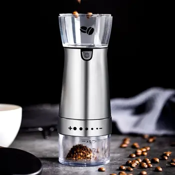 Portable Rechargeable Electric Coffee Beans Grinder Multifunction Grinding Tools for Nuts Seeds Grains Practical Kitchen
Portable Rechargeable Electric Coffee Beans Grinder Multifunction Grinding Tools for Nuts Seeds Grains Practical Kitchen