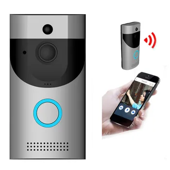 B30 Smart WiFi video doorbell waterproof and anti-theft monitoring device low power video intercom doorbell PIR motion detection
B30 Smart WiFi video doorbell waterproof and anti-theft monitoring device low power video intercom doorbell PIR motion detection