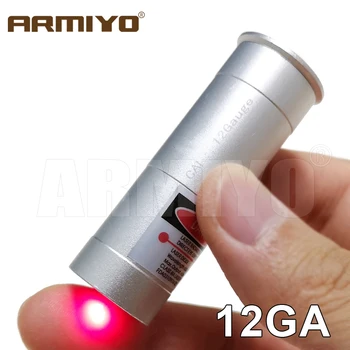 Armiyo 12GA 12 Gauge Silver Cartridge 20mmx60mm Tactical Optics Red Laser Gun Bore Sight Boresighter Hunting No Batteries
Armiyo 12GA 12 Gauge Silver Cartridge 20mmx60mm Tactical Optics Red Laser Gun Bore Sight Boresighter Hunting No Batteries