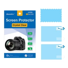 Deerekin – Film protecteur d'écran LCD, 2 pièces, pour appareil photo numérique Sony Alpha A7 IV II / A7M2 A7M3 A7M4 / A7 Mark II III=