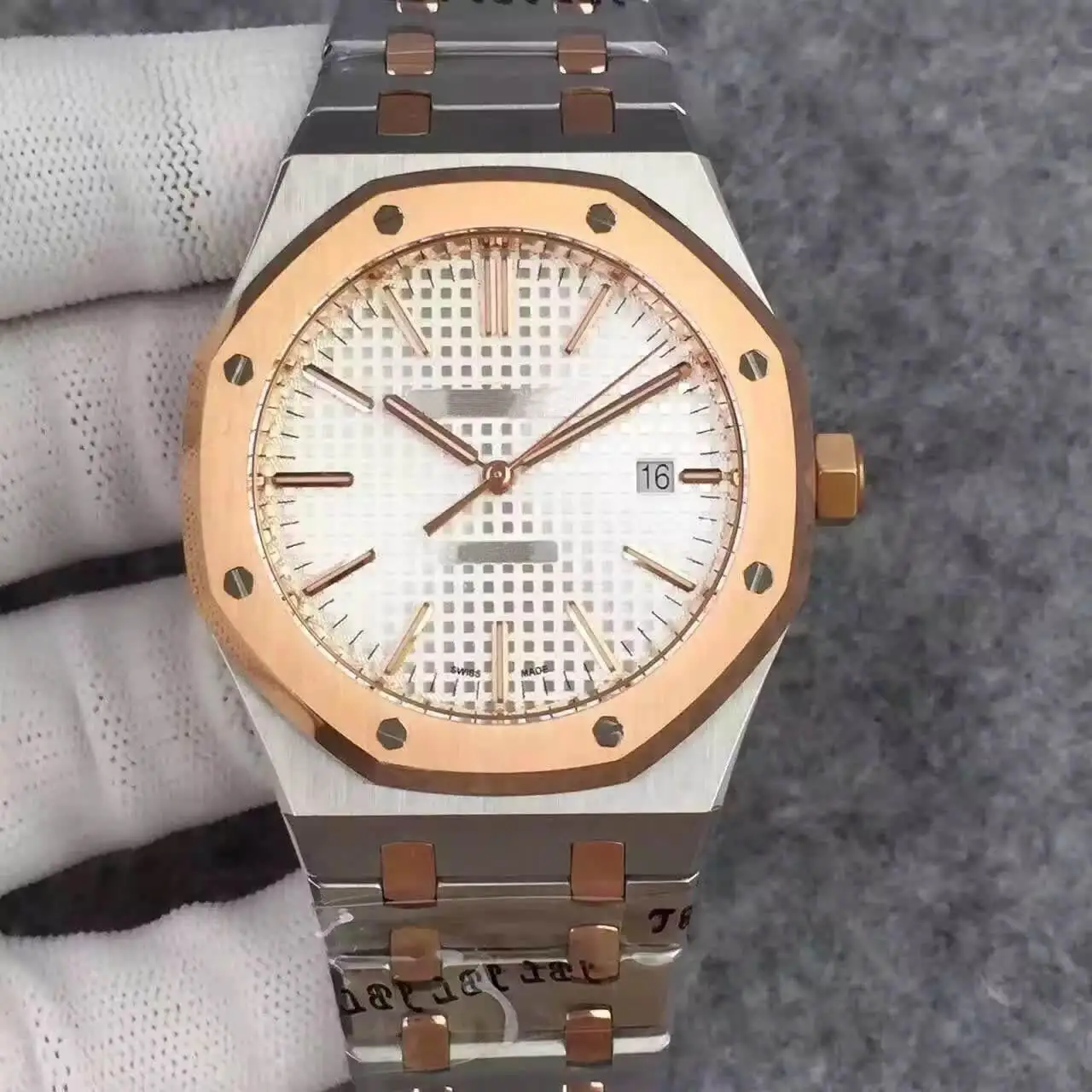 Luxury Brand New Men Automatic Mechanical Watches Stainless Steel Sports Watch Silver Rose Gold Black White Sapphire Glass Back 
Luxury Brand New Men Automatic Mechanical Watches Stainless Steel Sports Watch Silver Rose Gold Black White Sapphire Glass Back