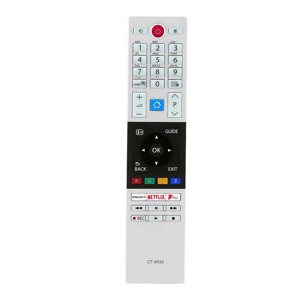 Replacement For Toshiba LED HDTV TV Remote Control CT-8533 For 2018 Smart LED TVs 2863DB, 3862DB, 3863DB Series TV's Netflix
Replacement For Toshiba LED HDTV TV Remote Control CT-8533 For 2018 Smart LED TVs 2863DB, 3862DB, 3863DB Series TV's Netflix