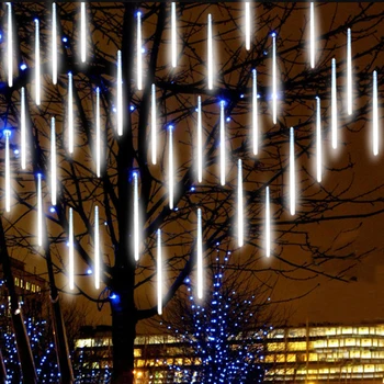 Meteor Shower Rain Light LED String Lights 8 Tube 20cm 30cm 50cm Waterproof Outdoor Holiday Christmas Decoration Xmas Lamp
Meteor Shower Rain Light LED String Lights 8 Tube 20cm 30cm 50cm Waterproof Outdoor Holiday Christmas Decoration Xmas Lamp