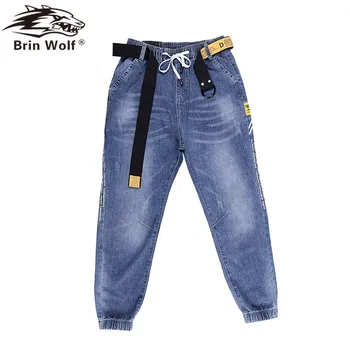 Brin Wlof 2020 Mens Fashion High Street Hip Hop Jeans Men Casual Slim Stretch Jeans Classic Denim Pants Trousers High Quality
Brin Wlof 2020 Mens Fashion High Street Hip Hop Jeans Men Casual Slim Stretch Jeans Classic Denim Pants Trousers High Quality
