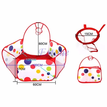 Diameter 0.9M Portable Kids Room Ocean Ball Childrens Pit Pool Play Outdoor Indoor Toy Tent
Diameter 0.9M Portable Kids Room Ocean Ball Childrens Pit Pool Play Outdoor Indoor Toy Tent