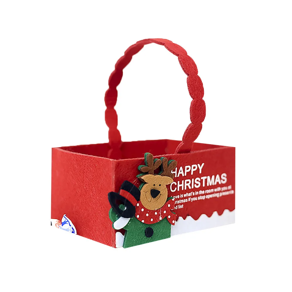 christmas bags gift bag fabric candy storage box creative