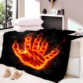 Flame Palm Throw Blanket on Bed 3D Animal Plush Sherpa Blanket Pet Siamese Bedspreads Fur Print Thin Quilt Drop Ship
Flame Palm Throw Blanket on Bed 3D Animal Plush Sherpa Blanket Pet Siamese Bedspreads Fur Print Thin Quilt Drop Ship