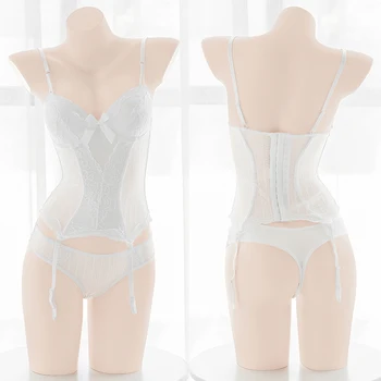 Women White Sling Sexy Pajamas Bondage Homewear Japanese Girls Body Suit Solid color Kawaii Harajuku Tight Sukumizu Sleepwear
Women White Sling Sexy Pajamas Bondage Homewear Japanese Girls Body Suit Solid color Kawaii Harajuku Tight Sukumizu Sleepwear