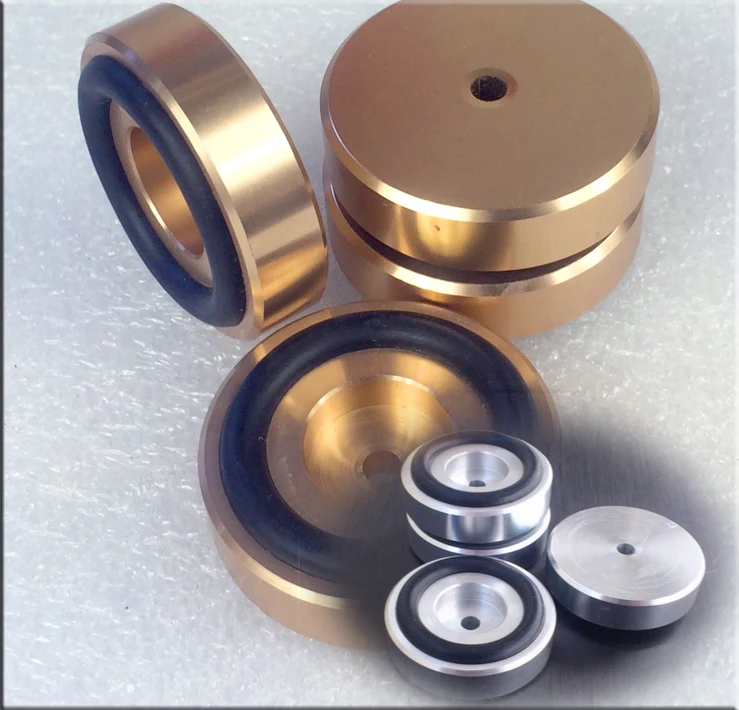 4pcs Aluminum Feet(With Rubber Ring)For Power Amplifier/Preamplifier/Speaker D:39mm H:12mm
4pcs Aluminum Feet(With Rubber Ring)For Power Amplifier/Preamplifier/Speaker D:39mm H:12mm