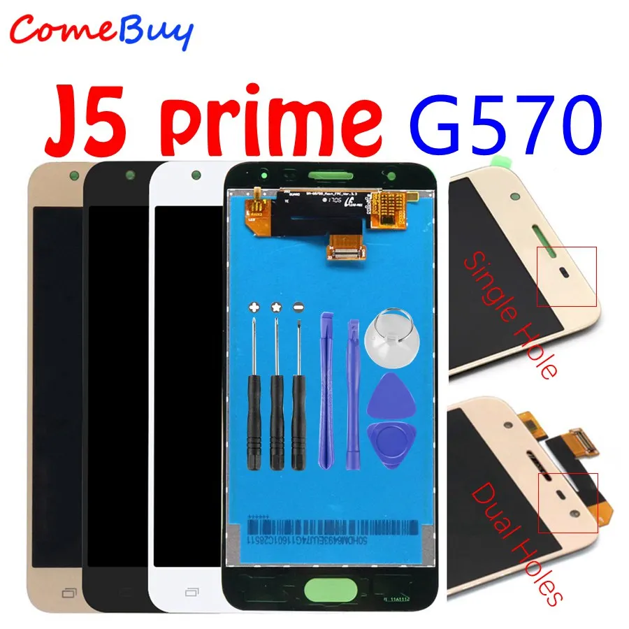 For 5.0" SAMSUNG GALAXY J5 Prime LCD Display Touch Screen For SAMSUNG J5 Prime LCD On5 2016 G570F/DS G570M Screen Replacement
For 5.0" SAMSUNG GALAXY J5 Prime LCD Display Touch Screen For SAMSUNG J5 Prime LCD On5 2016 G570F/DS G570M Screen Replacement