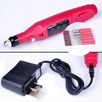 Safe DIY Manicure Tool Easy Apply Low Noise Practical Adjustable 220V 50Hz Comfortable Grip Electric Nail Art Polish Pen 
Safe DIY Manicure Tool Easy Apply Low Noise Practical Adjustable 220V 50Hz Comfortable Grip Electric Nail Art Polish Pen