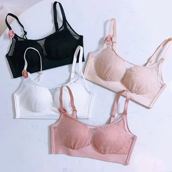Girls lace sexy underwear bra push up lingerie set the thin thick seamless bra and panty transparent ultra-thin temptation
Girls lace sexy underwear bra push up lingerie set the thin thick seamless bra and panty transparent ultra-thin temptation