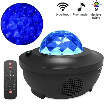 Galaxy Projector blueteeth Speaker LED Night Light Colorful Starry Sky Voice Control Music Player Romantic LED Projection Lamp
Galaxy Projector blueteeth Speaker LED Night Light Colorful Starry Sky Voice Control Music Player Romantic LED Projection Lamp