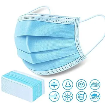 Meltblown Mouth Mask Bacteria Proof Disposable Protective Mask 3 Layer Masks Pollution Mask Face
Meltblown Mouth Mask Bacteria Proof Disposable Protective Mask 3 Layer Masks Pollution Mask Face