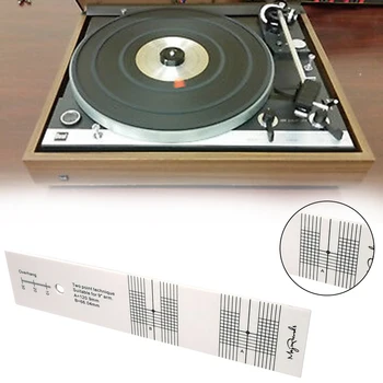 Portable Pickup Calibration Phonograph LP Vinyl Distance Gauge Magnifier Ruler Overshoot Protractor Stylus Alignment Home Record
Portable Pickup Calibration Phonograph LP Vinyl Distance Gauge Magnifier Ruler Overshoot Protractor Stylus Alignment Home Record