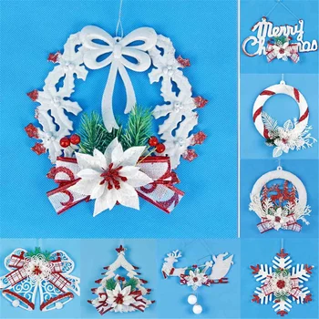 New Christmas Tree Hanging Decorations Snowflake Flowers Wall Door Tree Hanging Ornaments Pendants Home Christmas Gifts Party Fa 
New Christmas Tree Hanging Decorations Snowflake Flowers Wall Door Tree Hanging Ornaments Pendants Home Christmas Gifts Party Fa