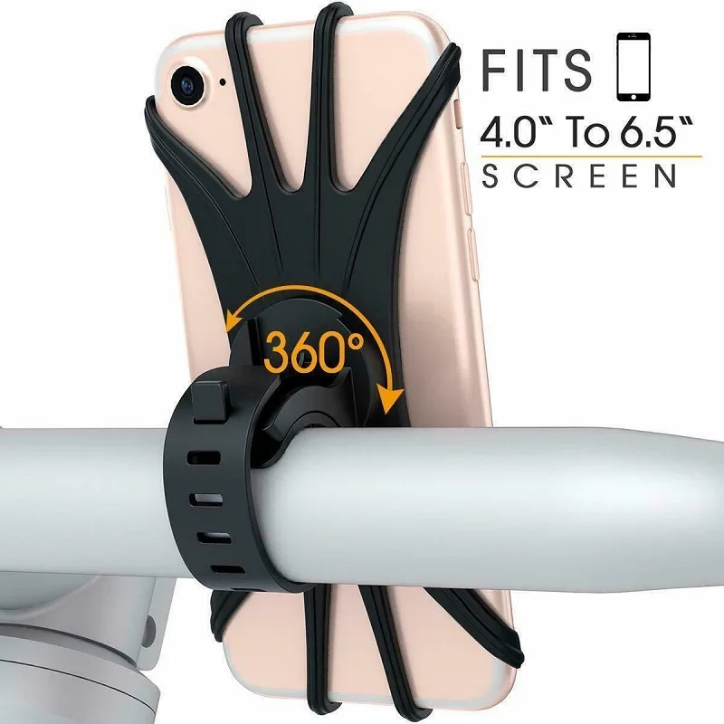 360 Rotation Silicone Bicycle Phone Holder Motorcycle Bike Handlebar Stand Mount Bracket for iPhone 11 Pro Max XS XR for Samsung
360 Rotation Silicone Bicycle Phone Holder Motorcycle Bike Handlebar Stand Mount Bracket for iPhone 11 Pro Max XS XR for Samsung