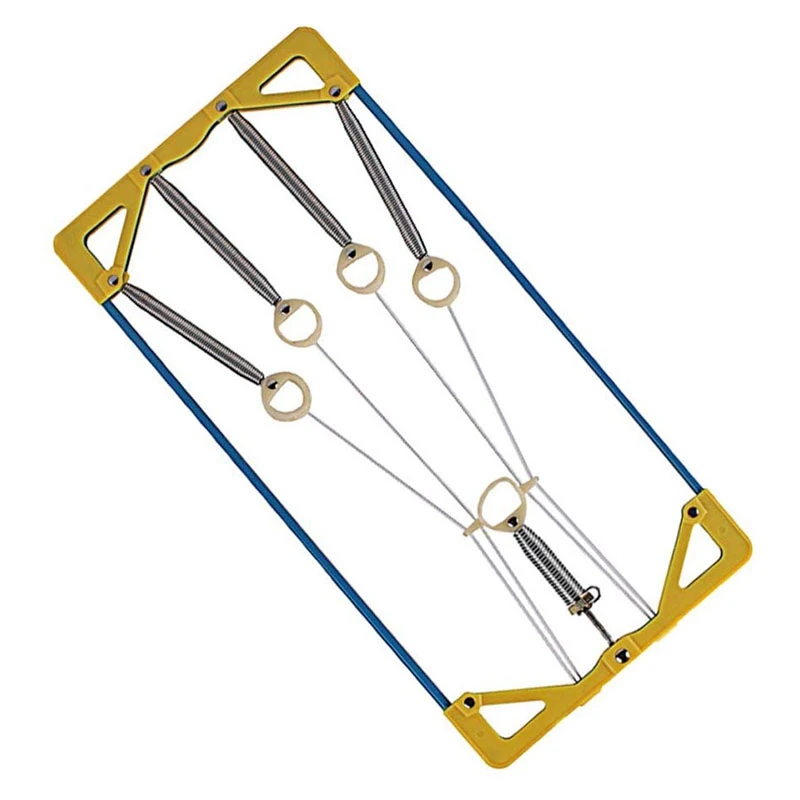 Quality Finger Strength Trainer Finger Hands Grip Fitness Guitar Piano Finger Extend Wrist Training
Quality Finger Strength Trainer Finger Hands Grip Fitness Guitar Piano Finger Extend Wrist Training