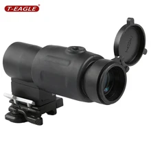 Holographic-Scope Sight Weaver-Rail-Mounts T-Eagle Hunting 20mm 3x Magnifier Outdoor