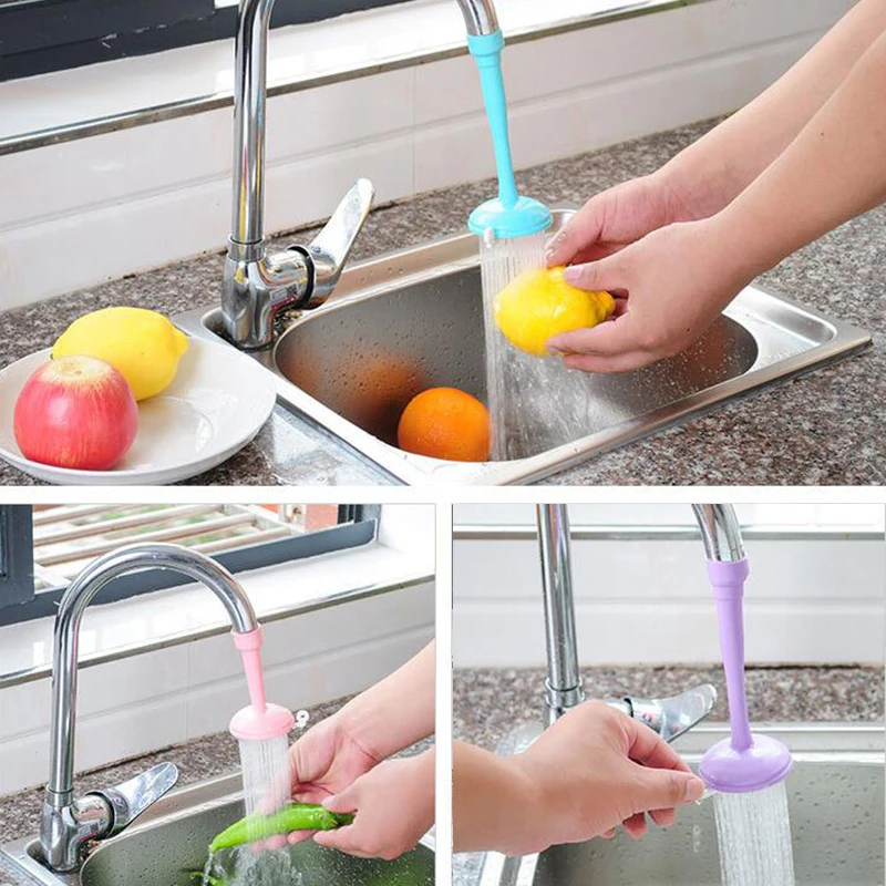 Kitchen Bathroom Extension Faucet Water-Saving Filter Shower Filter Shower Water Rotating Spray Tap Silicone Sprayer Head
Kitchen Bathroom Extension Faucet Water-Saving Filter Shower Filter Shower Water Rotating Spray Tap Silicone Sprayer Head