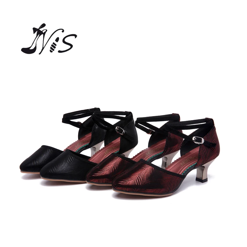 NIS Hot Selling Women Dance Shoes Women's Mid Heel Sandals Synthetic Leather Ankle Strap Pumps Block Ladies Latin Dance Shoes
NIS Hot Selling Women Dance Shoes Women's Mid Heel Sandals Synthetic Leather Ankle Strap Pumps Block Ladies Latin Dance Shoes