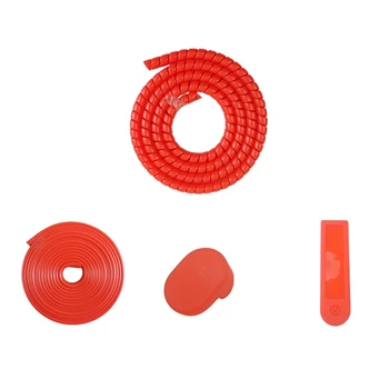 Electric Scooter Protective Set( Protection Screw + Anti-Collision Strip + Rear Silicone Sleeve + Dashboard Cover)for Mijia M365
Electric Scooter Protective Set( Protection Screw + Anti-Collision Strip + Rear Silicone Sleeve + Dashboard Cover)for Mijia M365